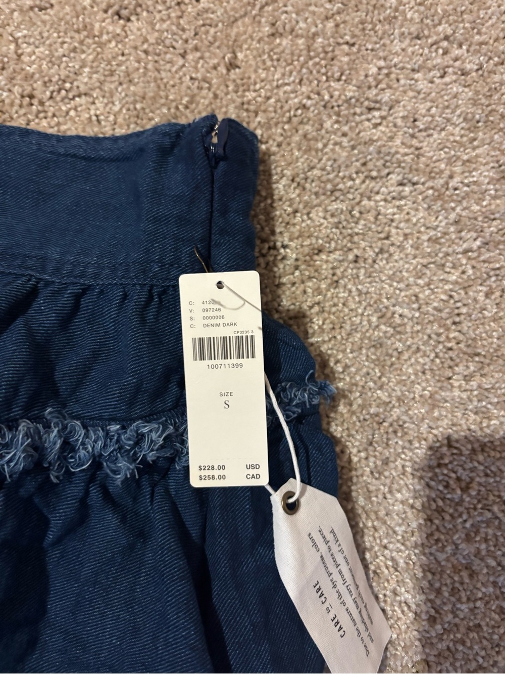 Pilcro Denim Tiered Ruffle Maxi Skirt - Picture 5 of 10